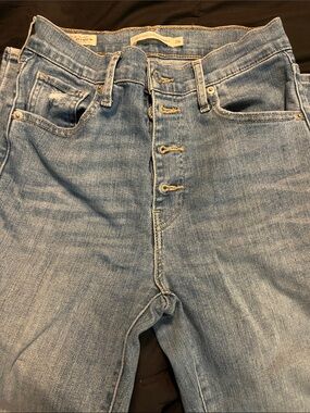 High rise jeans